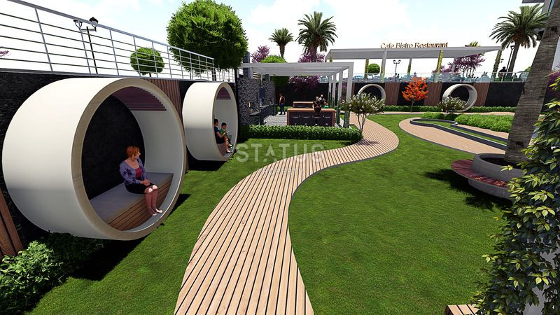 Апартаменты 2+1 в жилом комплексе с инфраструктурой 5 звездочного отеля. 80м2 фото 13