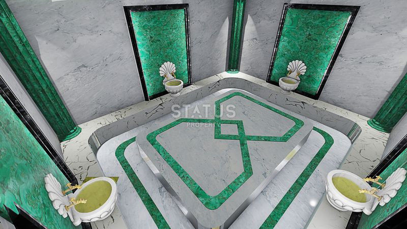 Апартаменты 2+1 в жилом комплексе с инфраструктурой 5 звездочного отеля. 80м2 фото 16