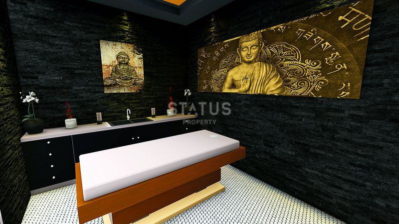 Апартаменты 2+1 в жилом комплексе с инфраструктурой 5 звездочного отеля. 80м2 фото 19