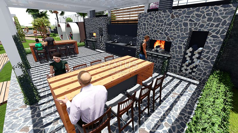 Апартаменты 2+1 в жилом комплексе с инфраструктурой 5 звездочного отеля. 80м2 фото 24