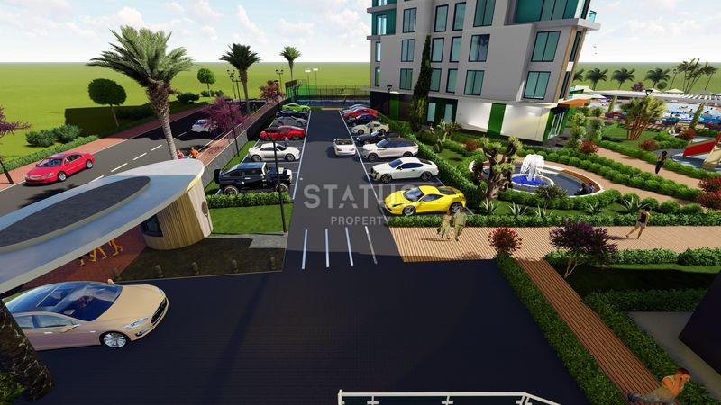 Апартаменты 2+1 в жилом комплексе с инфраструктурой 5 звездочного отеля. 80м2 фото 28