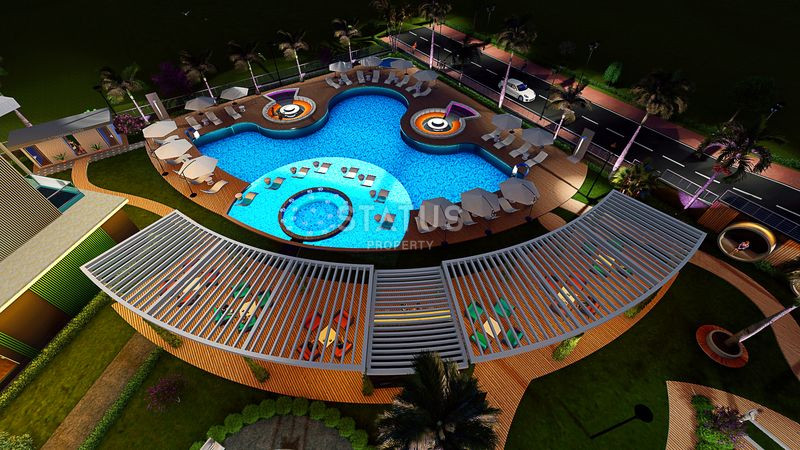 Апартаменты 2+1 в жилом комплексе с инфраструктурой 5 звездочного отеля. 80м2 фото 36