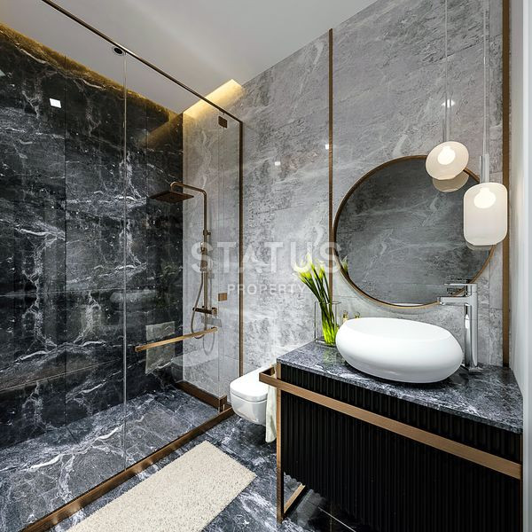 Апартаменты 2+1 в жилом комплексе с инфраструктурой 5 звездочного отеля. 80м2 фото 38