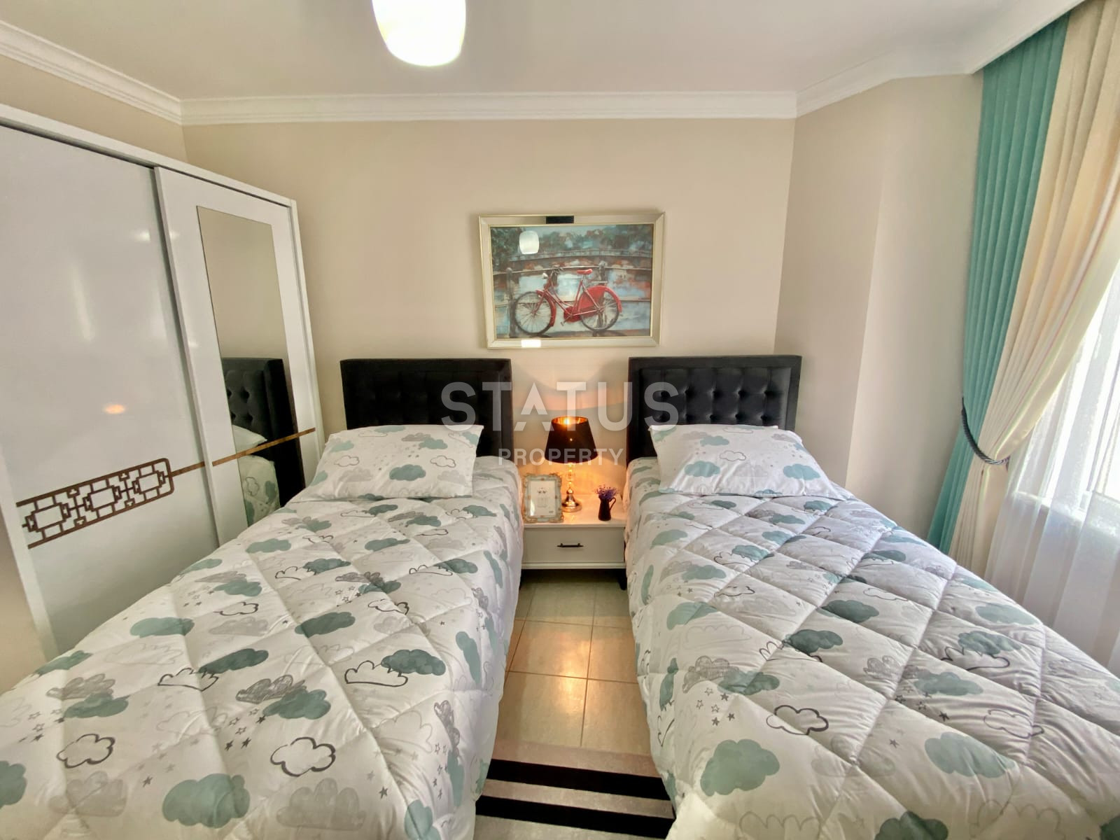 Трёхкомнатная квартира в 400 м от моря, Тосмур. 95м2 фото 6