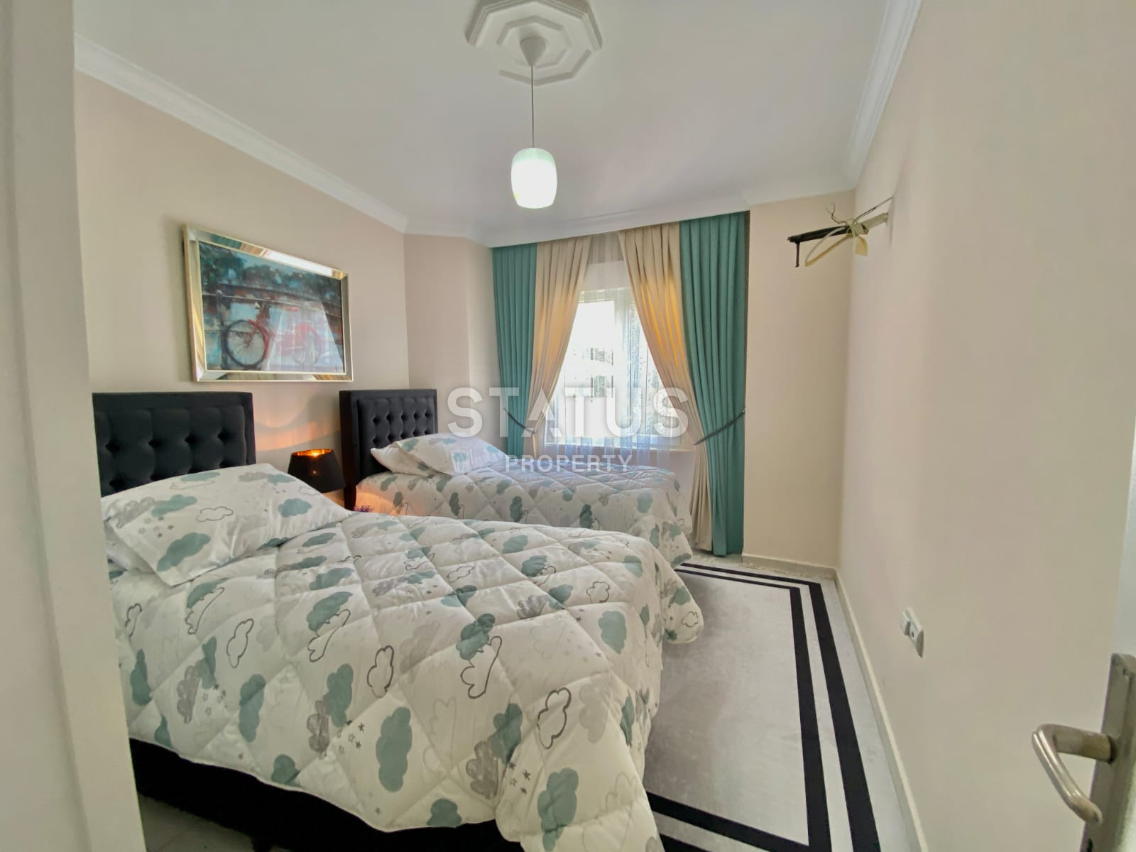 Трёхкомнатная квартира в 400 м от моря, Тосмур. 95м2 фото 11