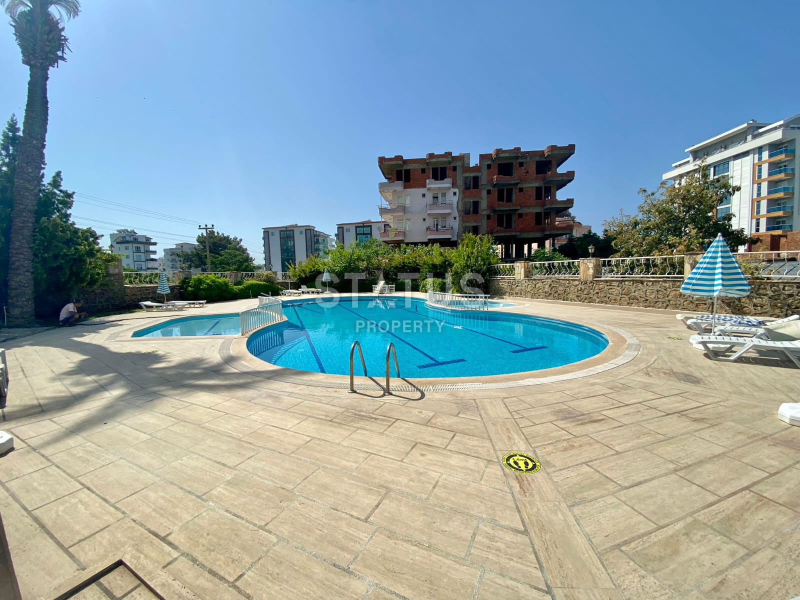 Трёхкомнатная квартира в 400 м от моря, Тосмур. 95м2 фото 16