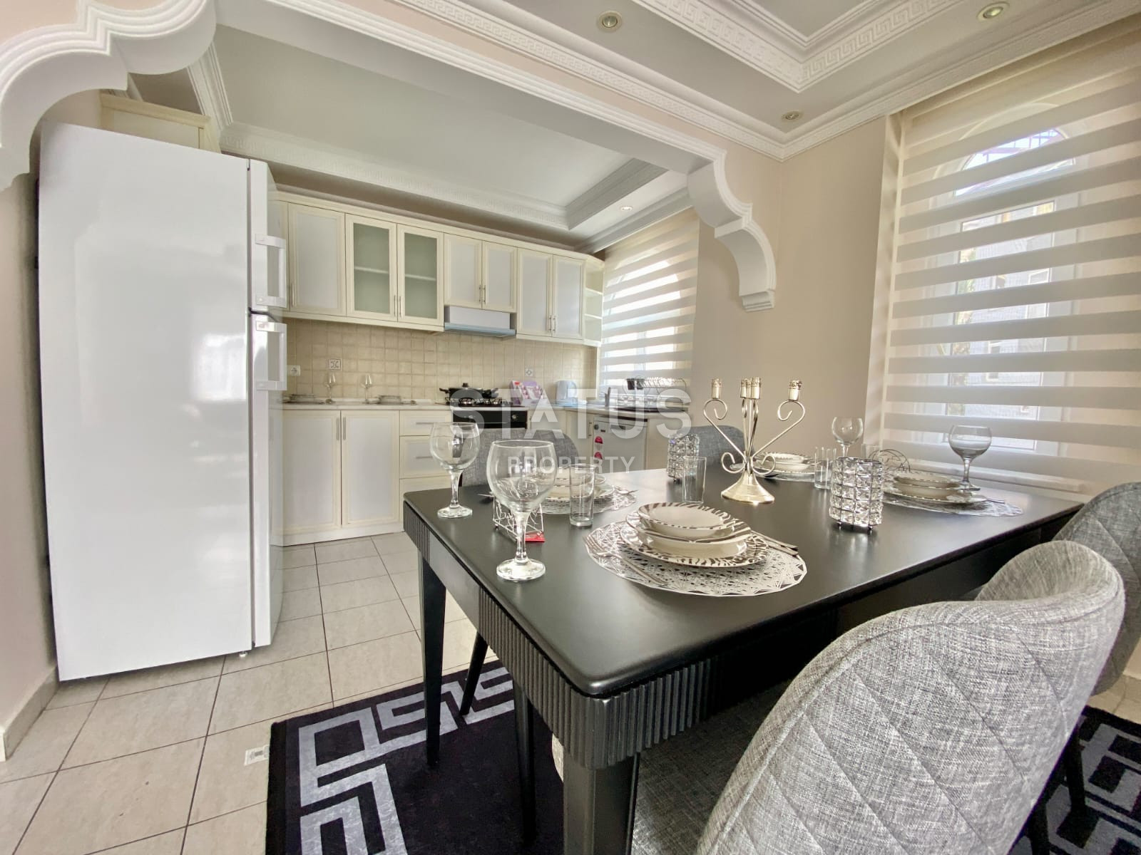 Трёхкомнатная квартира в 400 м от моря, Тосмур. 95м2 фото 17