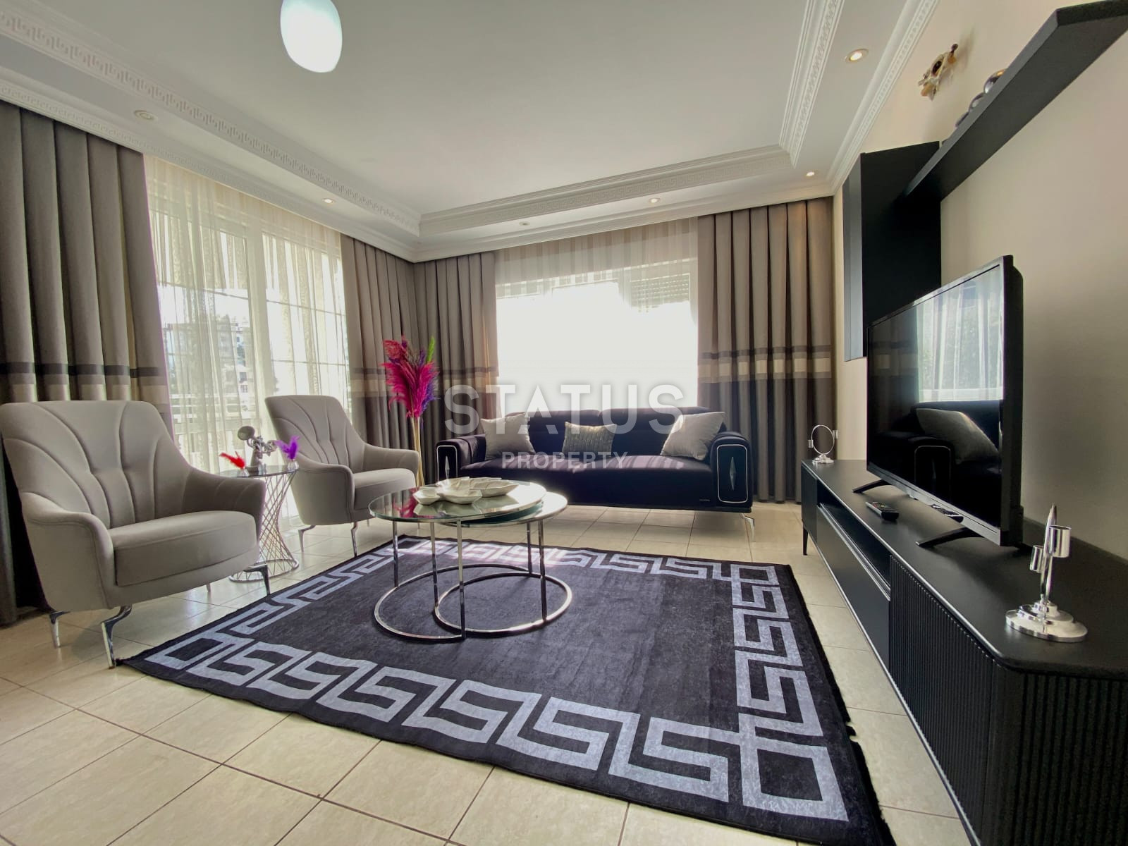 Трёхкомнатная квартира в 400 м от моря, Тосмур. 95м2 фото 19