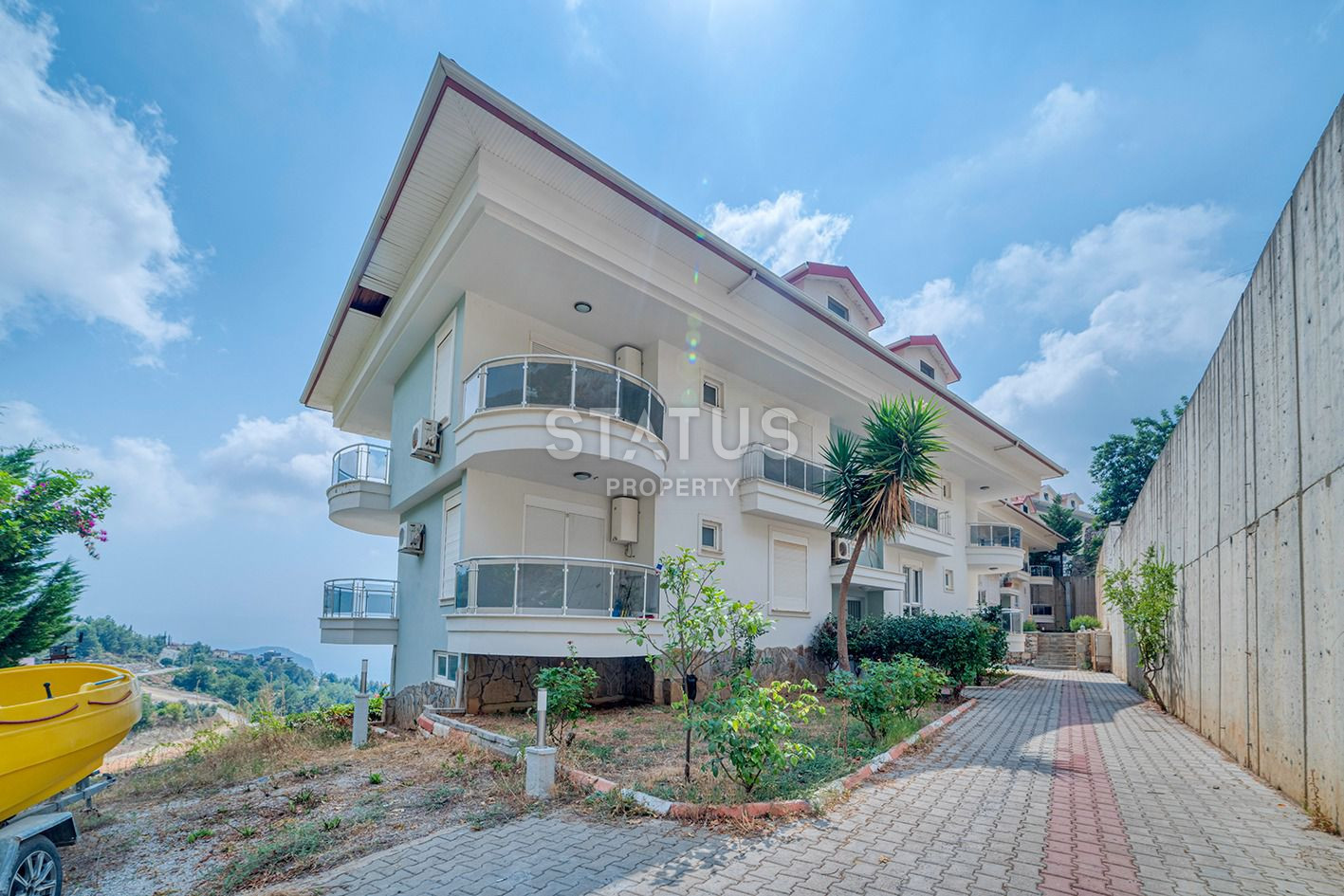 Апартаменты 2+1 с видом на море в районе Тепе, 210 м2 фото 9