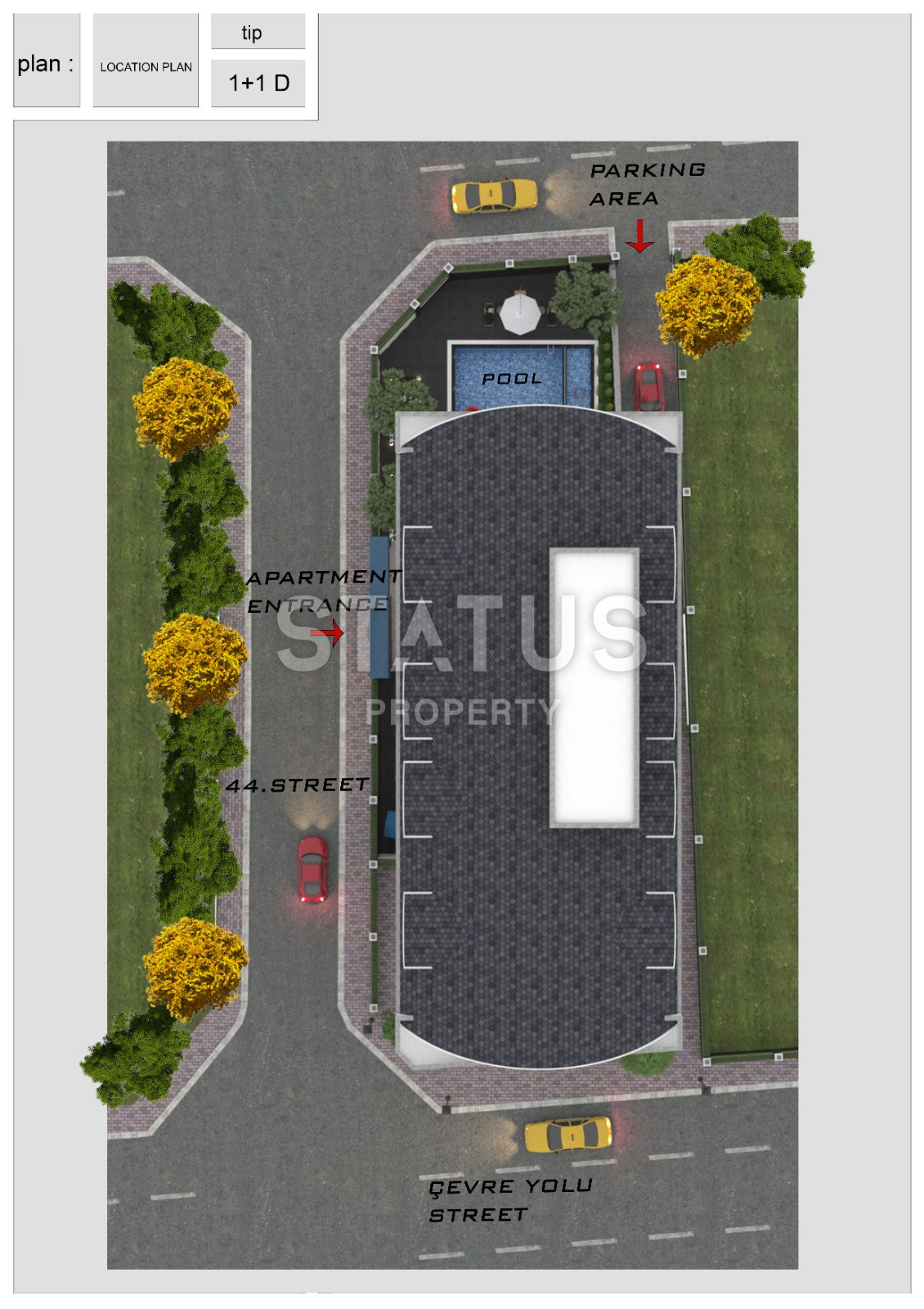 Новый проект в европейском районе Оба в 550 метрах от моря. 69 - 177м2. фото 3