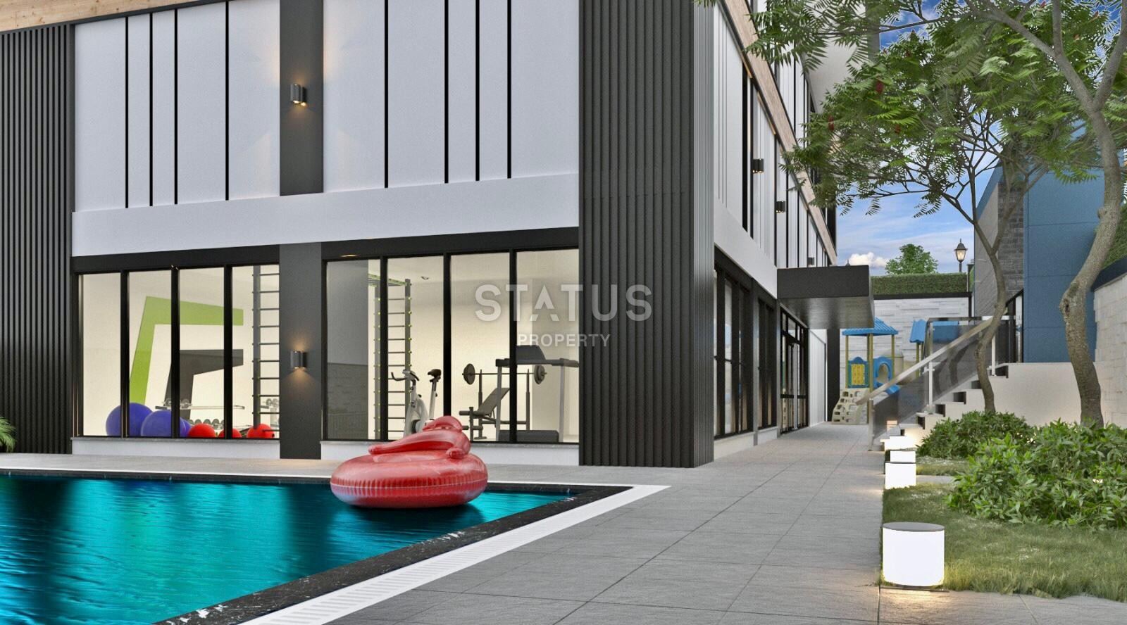 Новый проект в европейском районе Оба в 550 метрах от моря. 69 - 177м2. фото 5