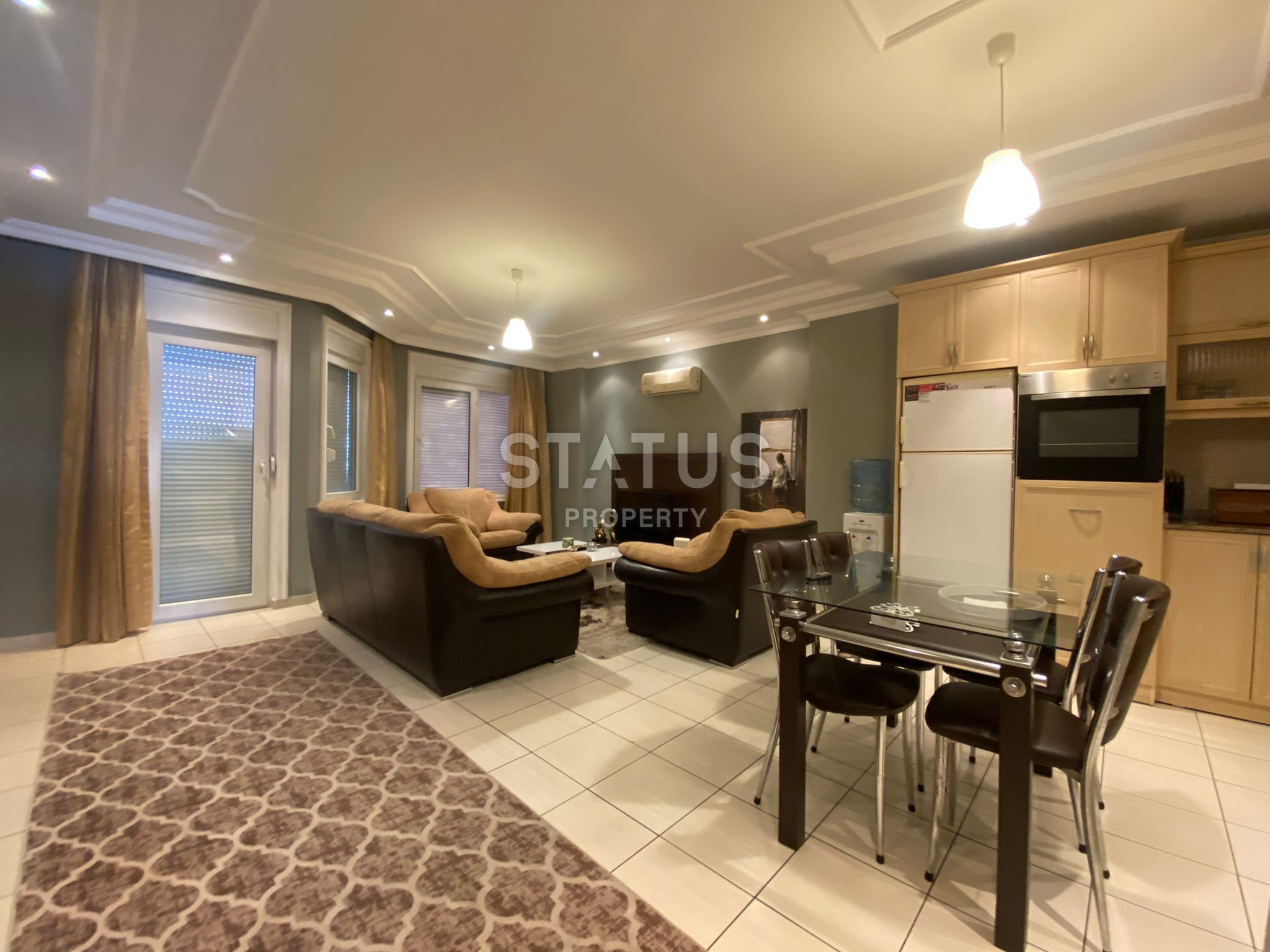 Трёхкомнатная меблированная квартира в 300м от моря в ОБА. 115м2 фото 3