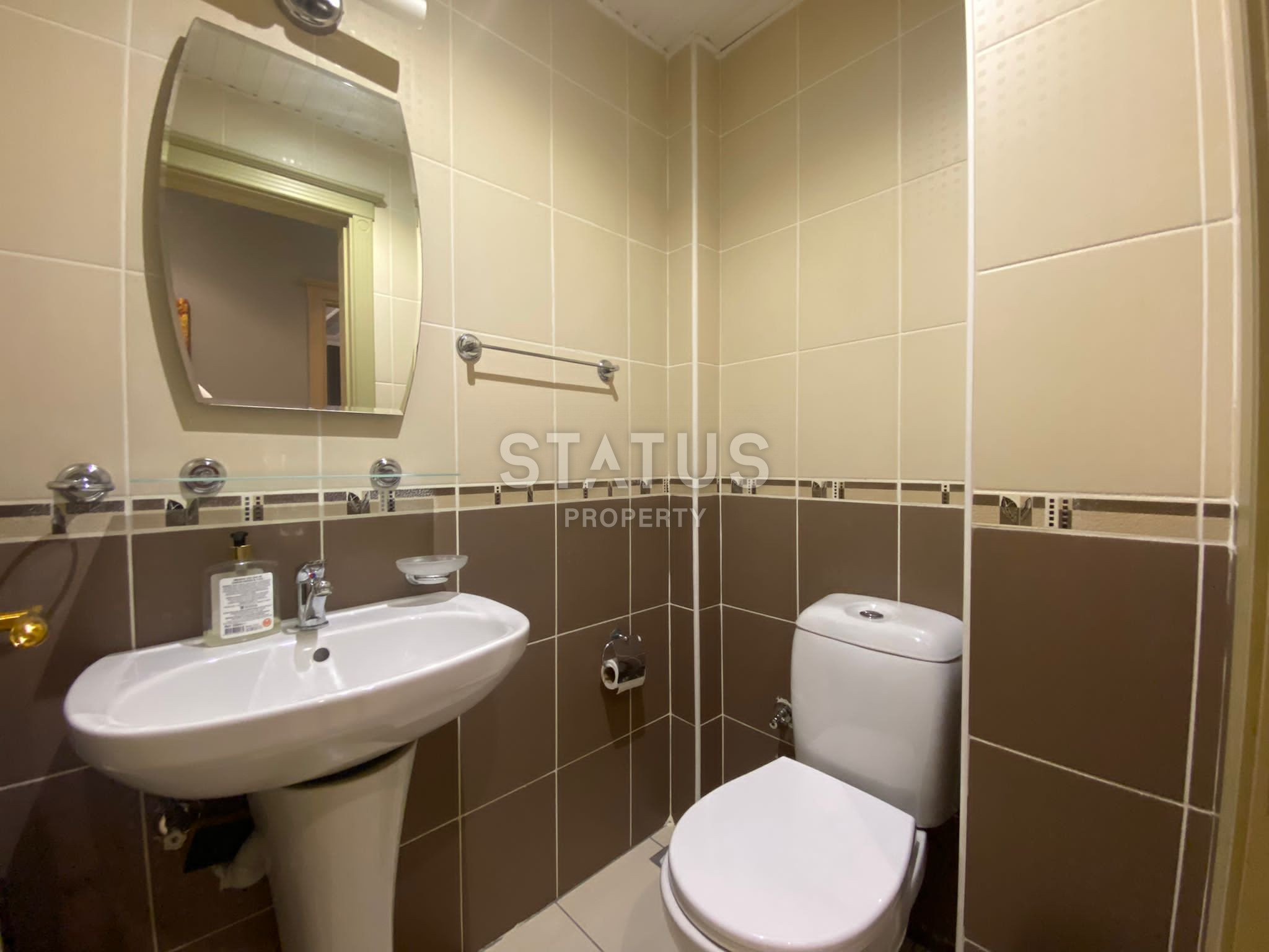 Трёхкомнатная меблированная квартира в 300м от моря в ОБА. 115м2 фото 9