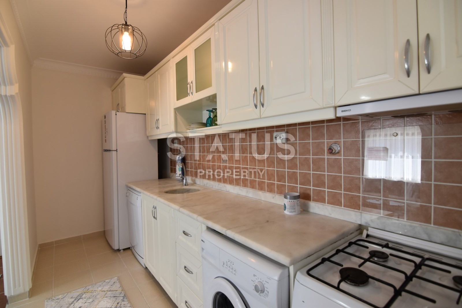 Трехкомнатные меблированные апартаменты в комплексе с бассейном, Махмутлар, 125м2 фото 7