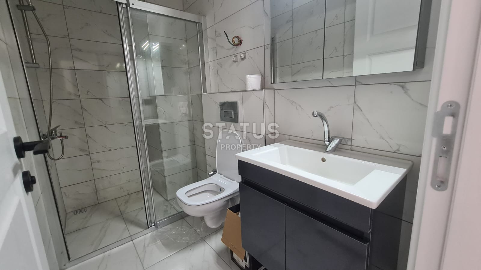 Двухкомнатная квартира в новом ЖК района Махмутлар. 55м2. фото 14