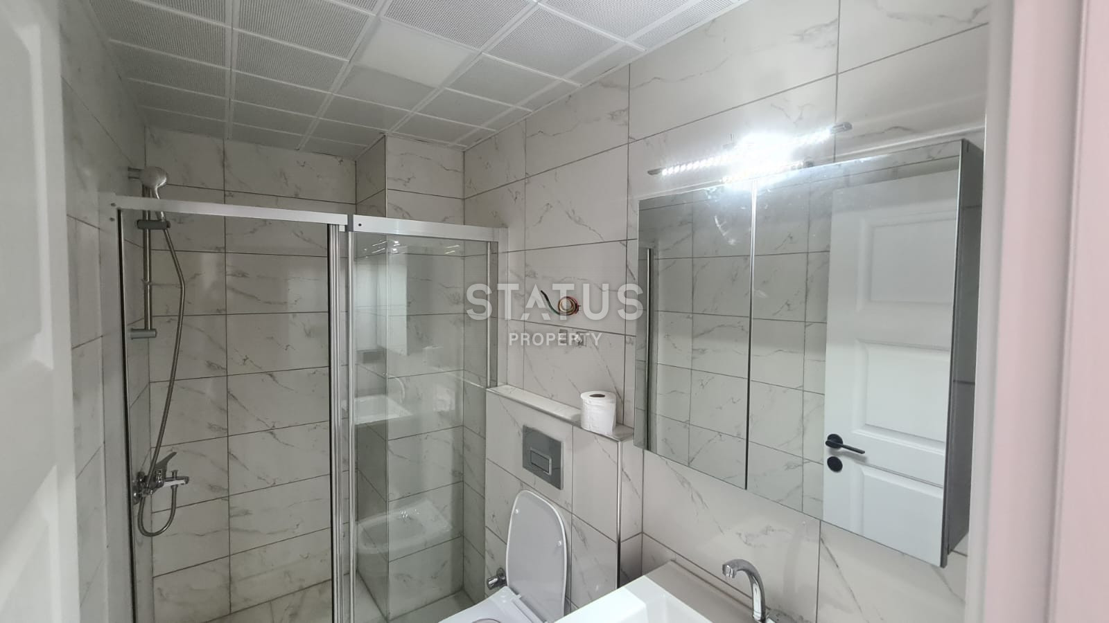 Двухкомнатная квартира в новом ЖК района Махмутлар. 55м2. фото 15