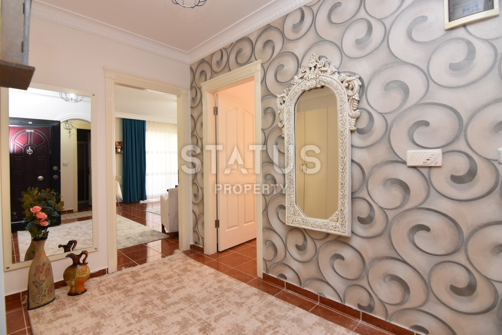 Трехкомнатные меблированные апартаменты в комплексе с бассейном, Махмутлар, 125м2 фото 13