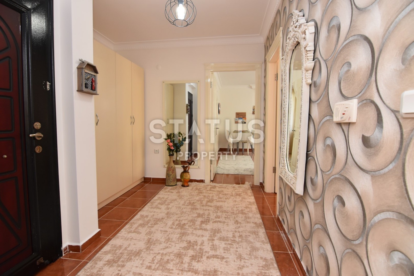 Трехкомнатные меблированные апартаменты в комплексе с бассейном, Махмутлар, 125м2 фото 14