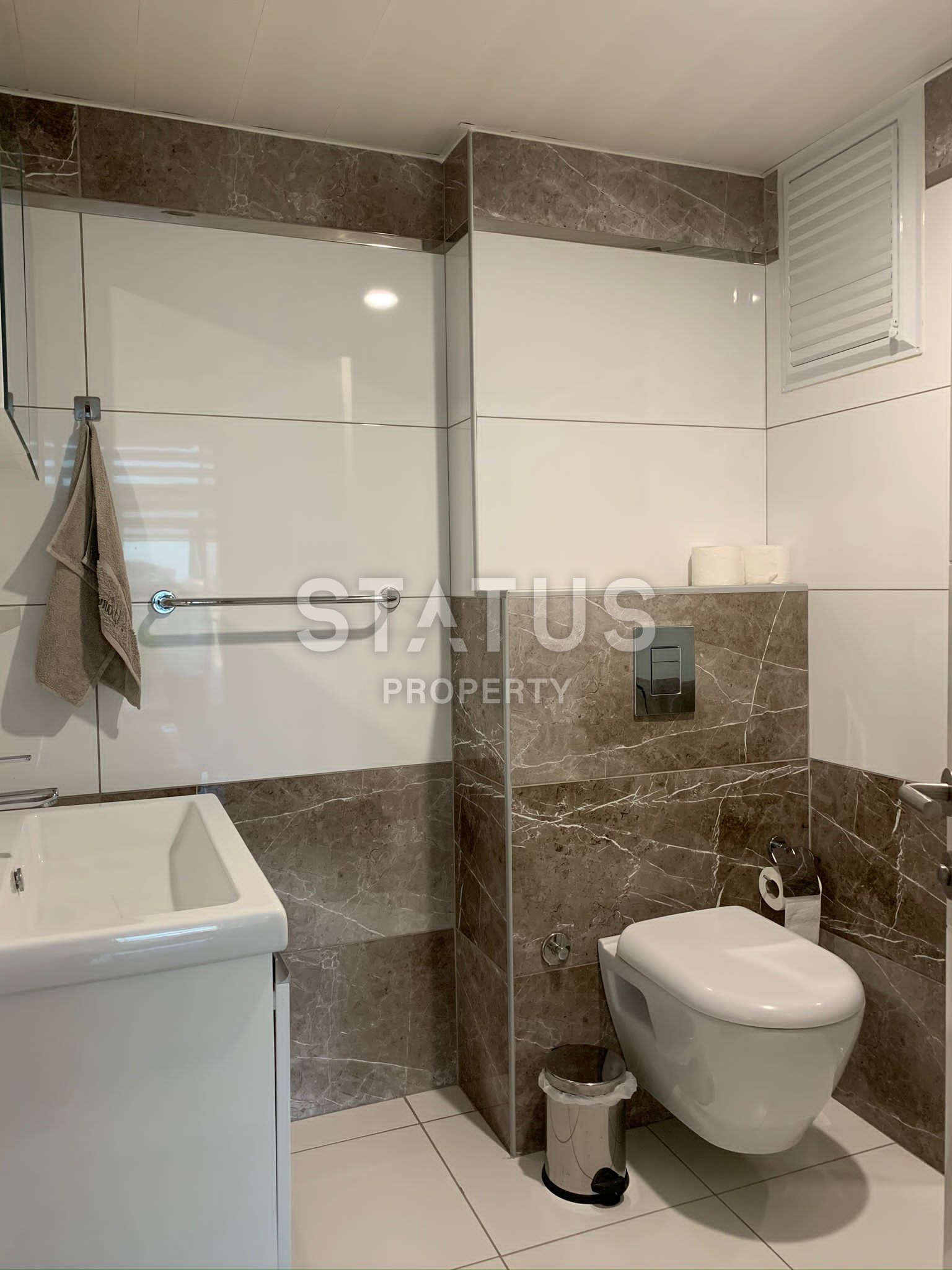 Three-room furnished apartment in a residential complex with hotel infrastructure in Cikcili. 120m2 фото 15