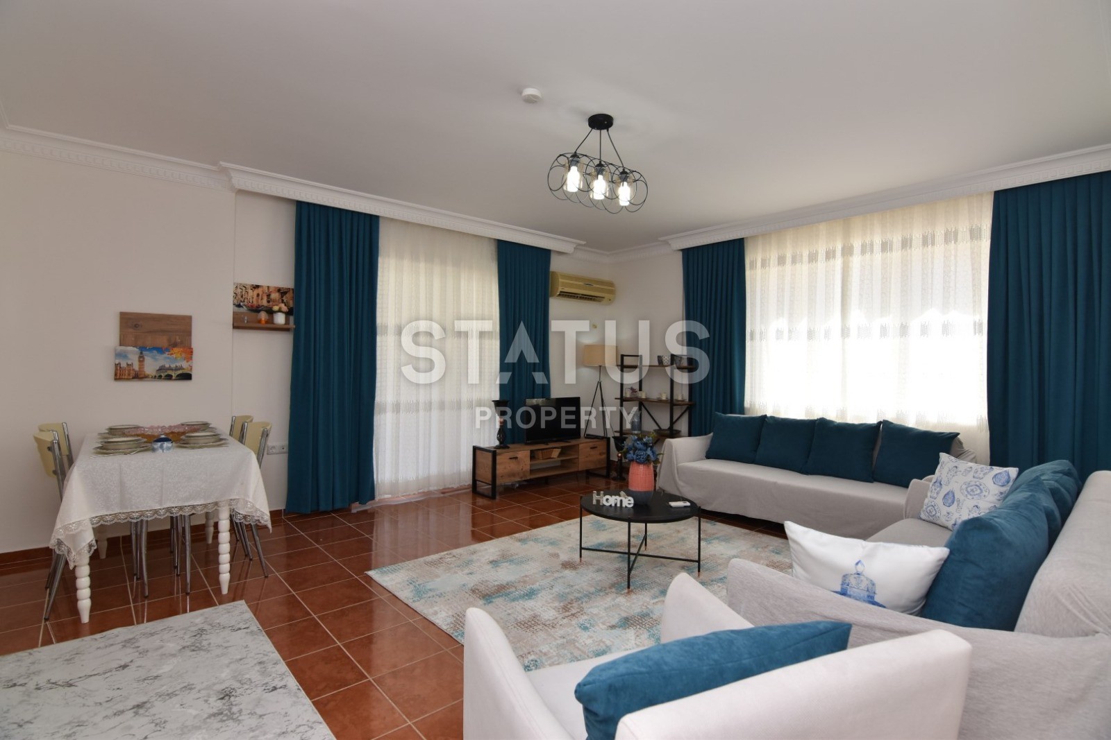 Трехкомнатные меблированные апартаменты в комплексе с бассейном, Махмутлар, 125м2 фото 4