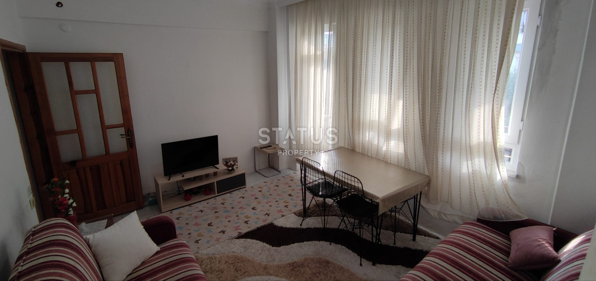 Spacious two-room apartment with separate kitchen Cleopatra beach. 80m2 фото 9
