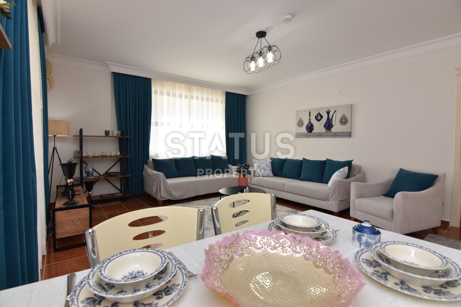 Трехкомнатные меблированные апартаменты в комплексе с бассейном, Махмутлар, 125м2 фото 5