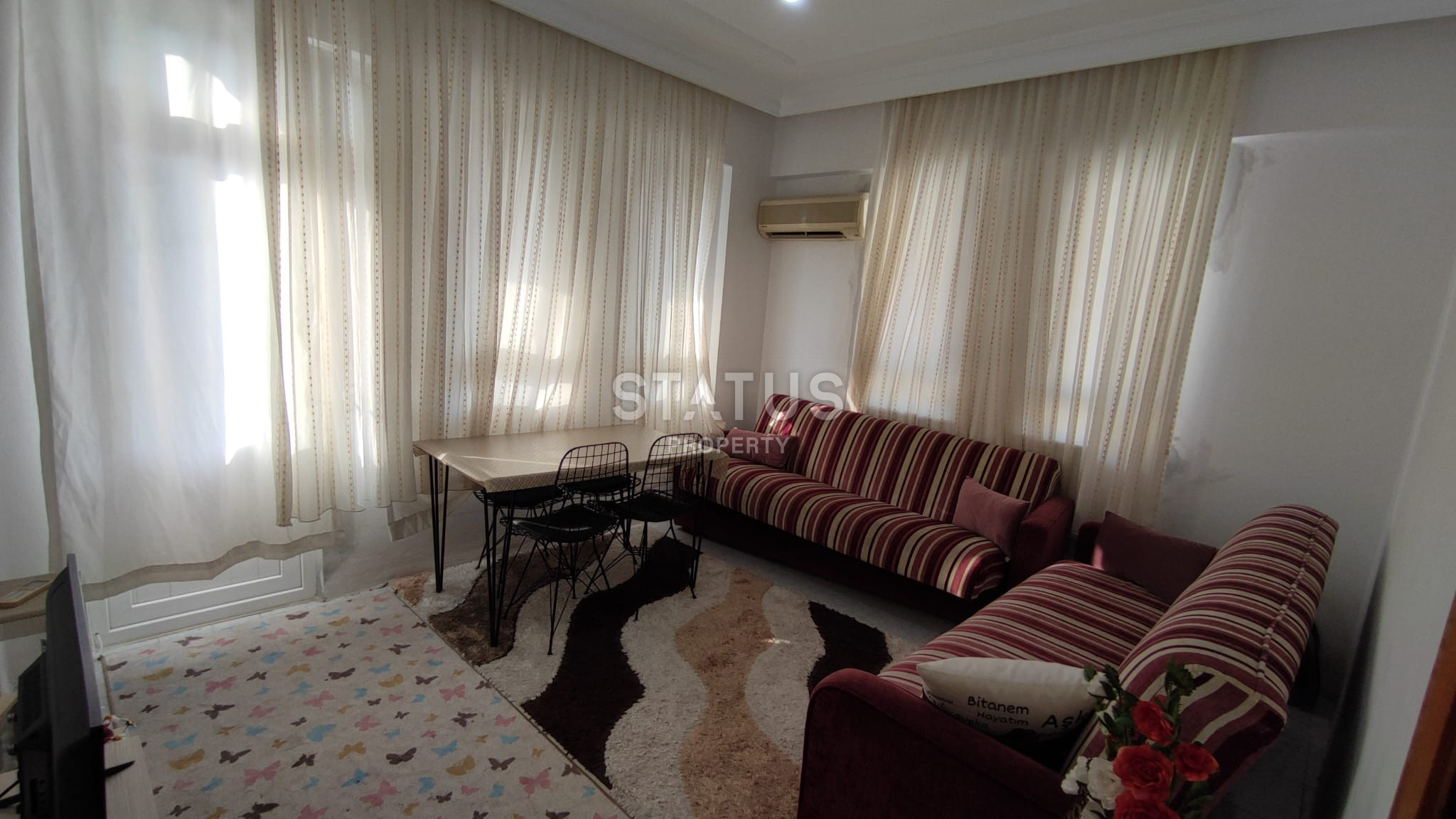 Spacious two-room apartment with separate kitchen Cleopatra beach. 80m2 фото 20