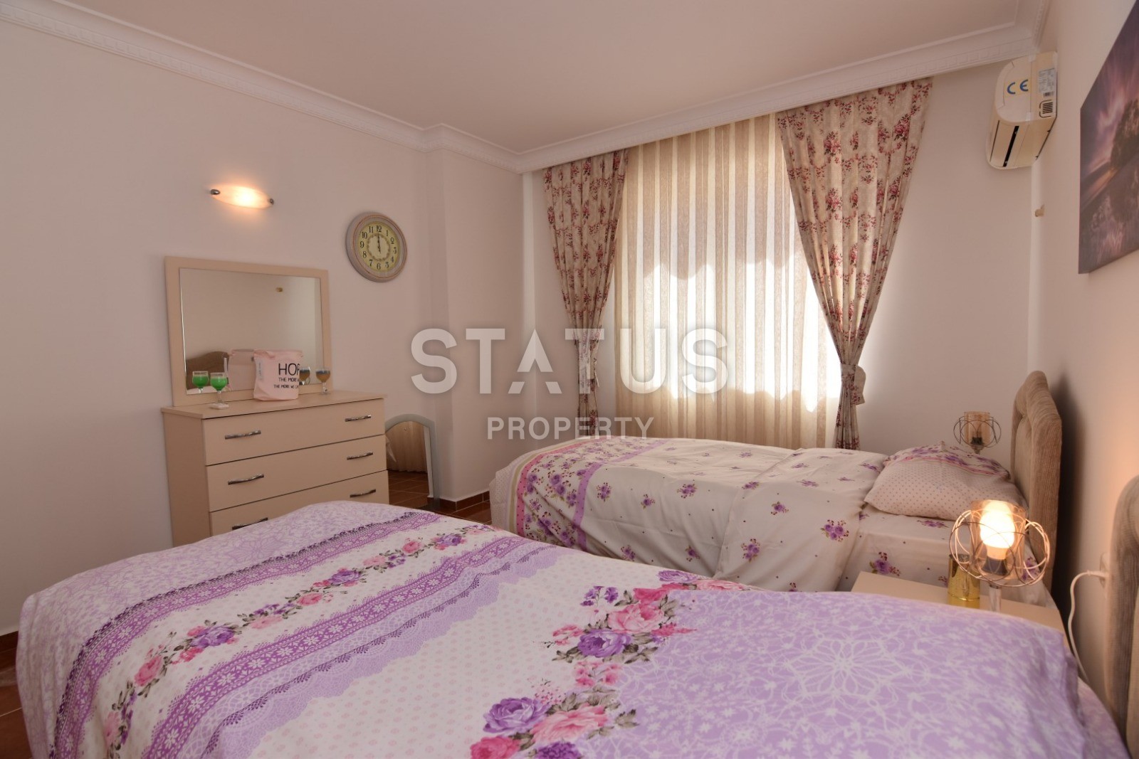 Трехкомнатные меблированные апартаменты в комплексе с бассейном, Махмутлар, 125м2 фото 11