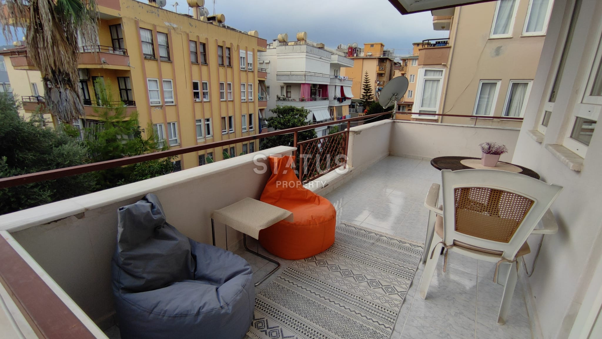 Spacious two-room apartment with separate kitchen Cleopatra beach. 80m2 фото 22