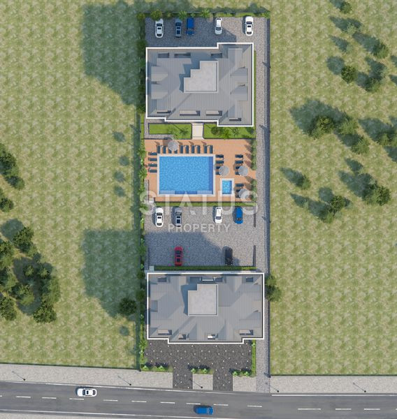 The last apartments in a premium complex in Kargicak. 65M2 - 220M2 фото 4