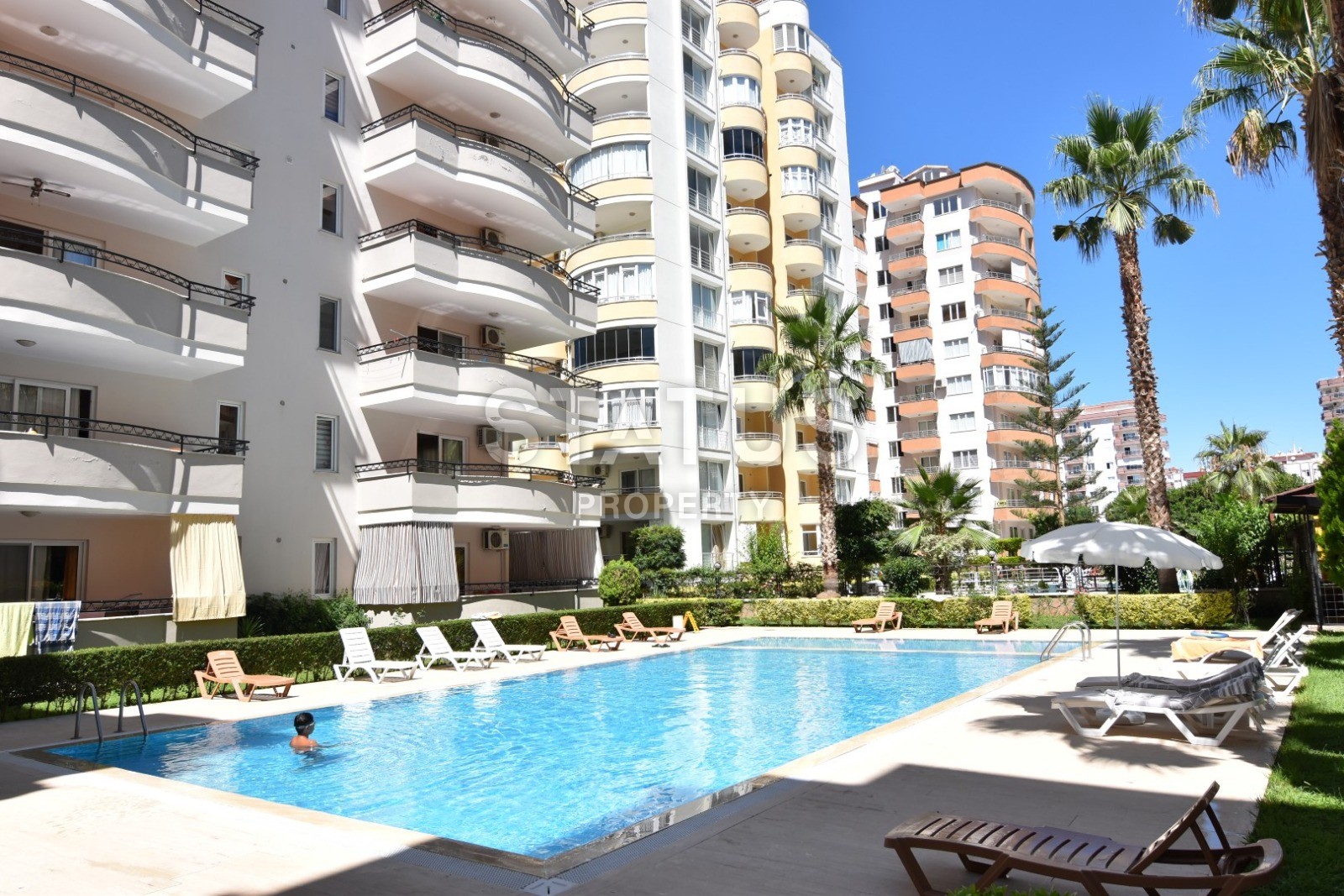 Трехкомнатные меблированные апартаменты в комплексе с бассейном, Махмутлар, 125м2 фото 24