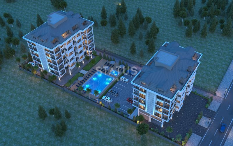 The last apartments in a premium complex in Kargicak. 65M2 - 220M2 фото 13