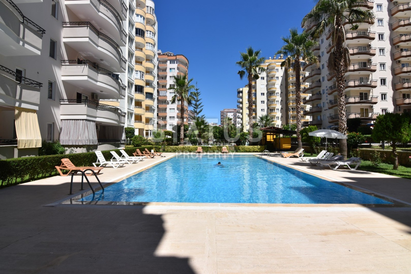 Трехкомнатные меблированные апартаменты в комплексе с бассейном, Махмутлар, 125м2 фото 25