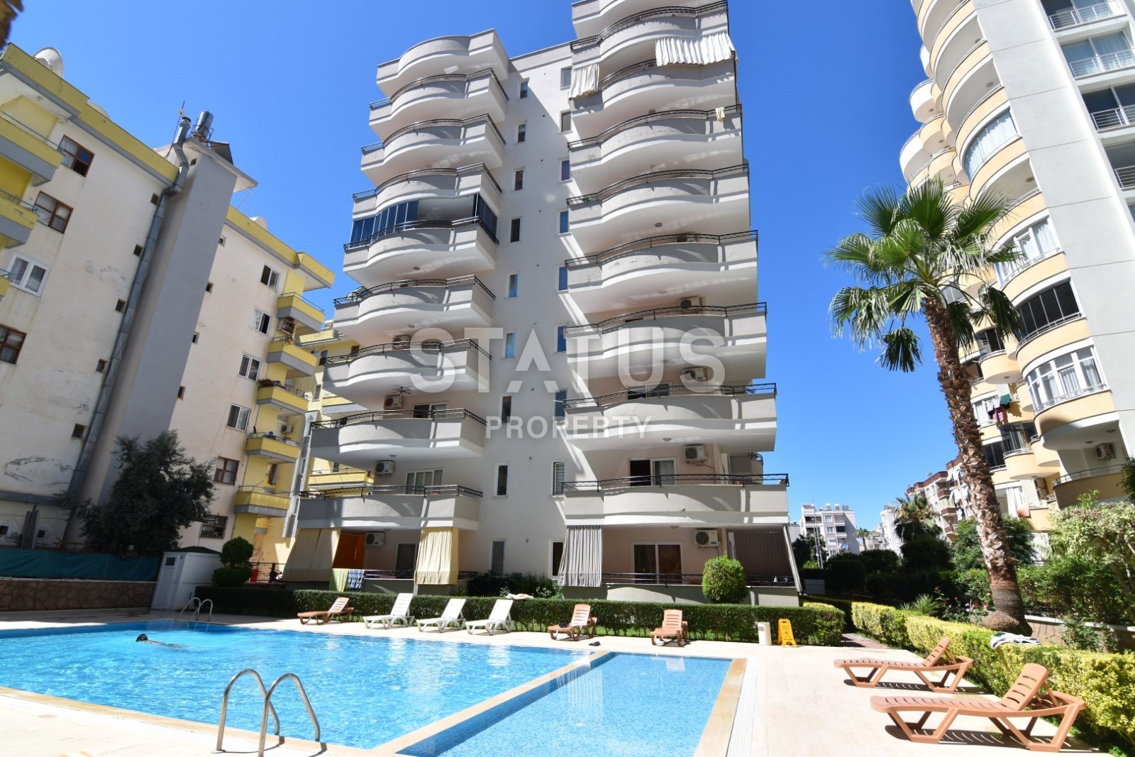 Трехкомнатные меблированные апартаменты в комплексе с бассейном, Махмутлар, 125м2 фото 26