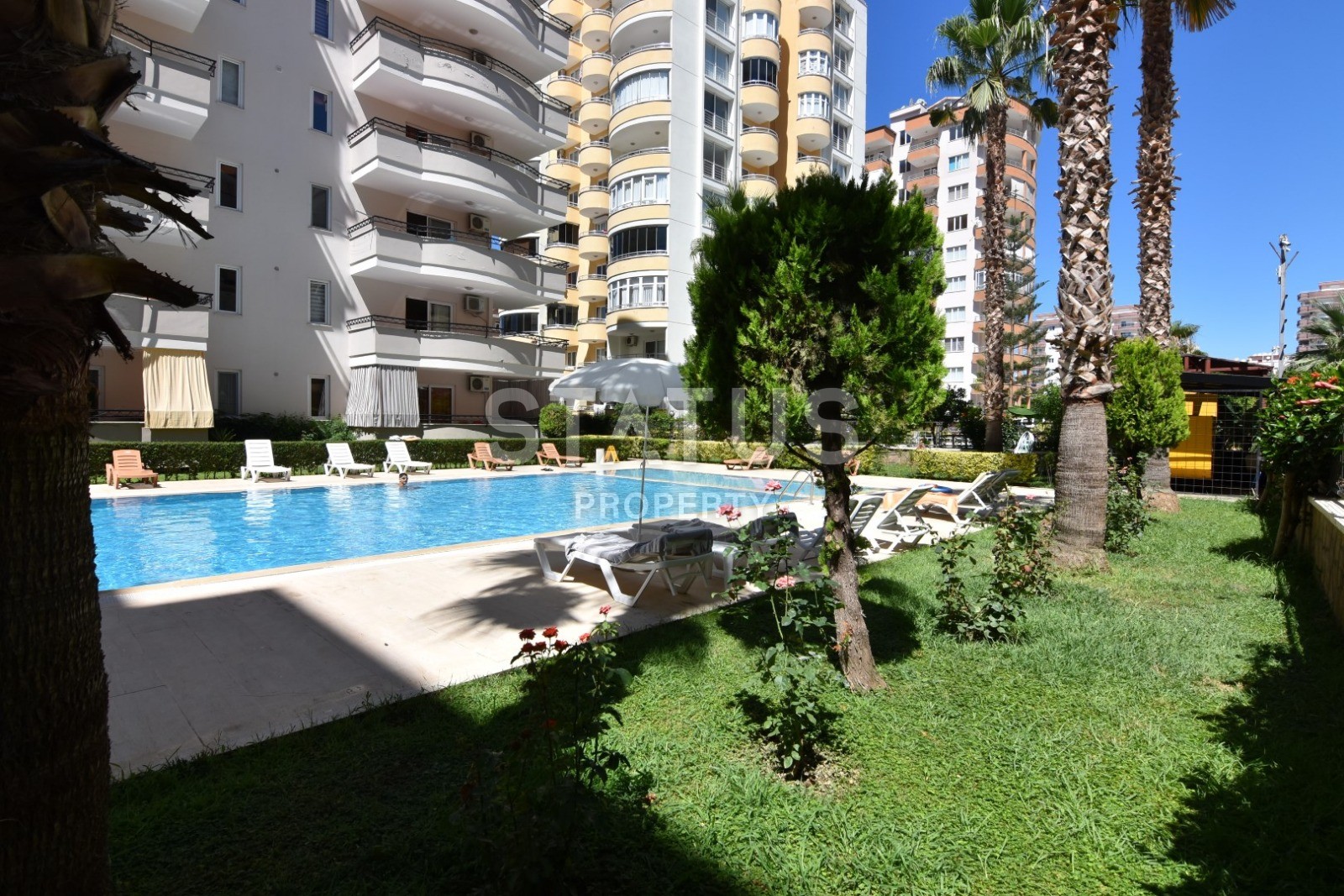 Трехкомнатные меблированные апартаменты в комплексе с бассейном, Махмутлар, 125м2 фото 27