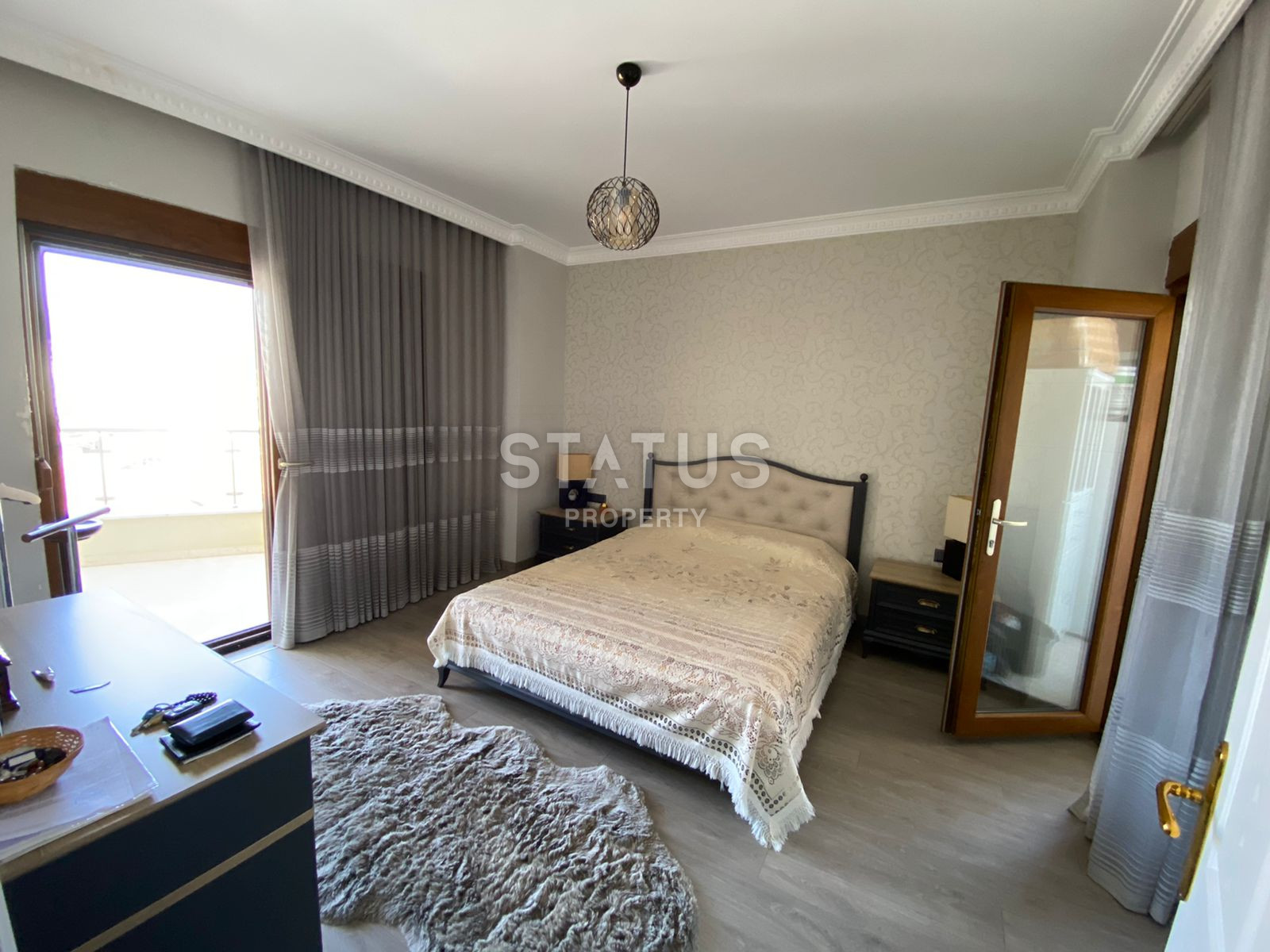 Просторные апартаменты 4+1 с видом на море в центре Алании. 250м2. фото 17