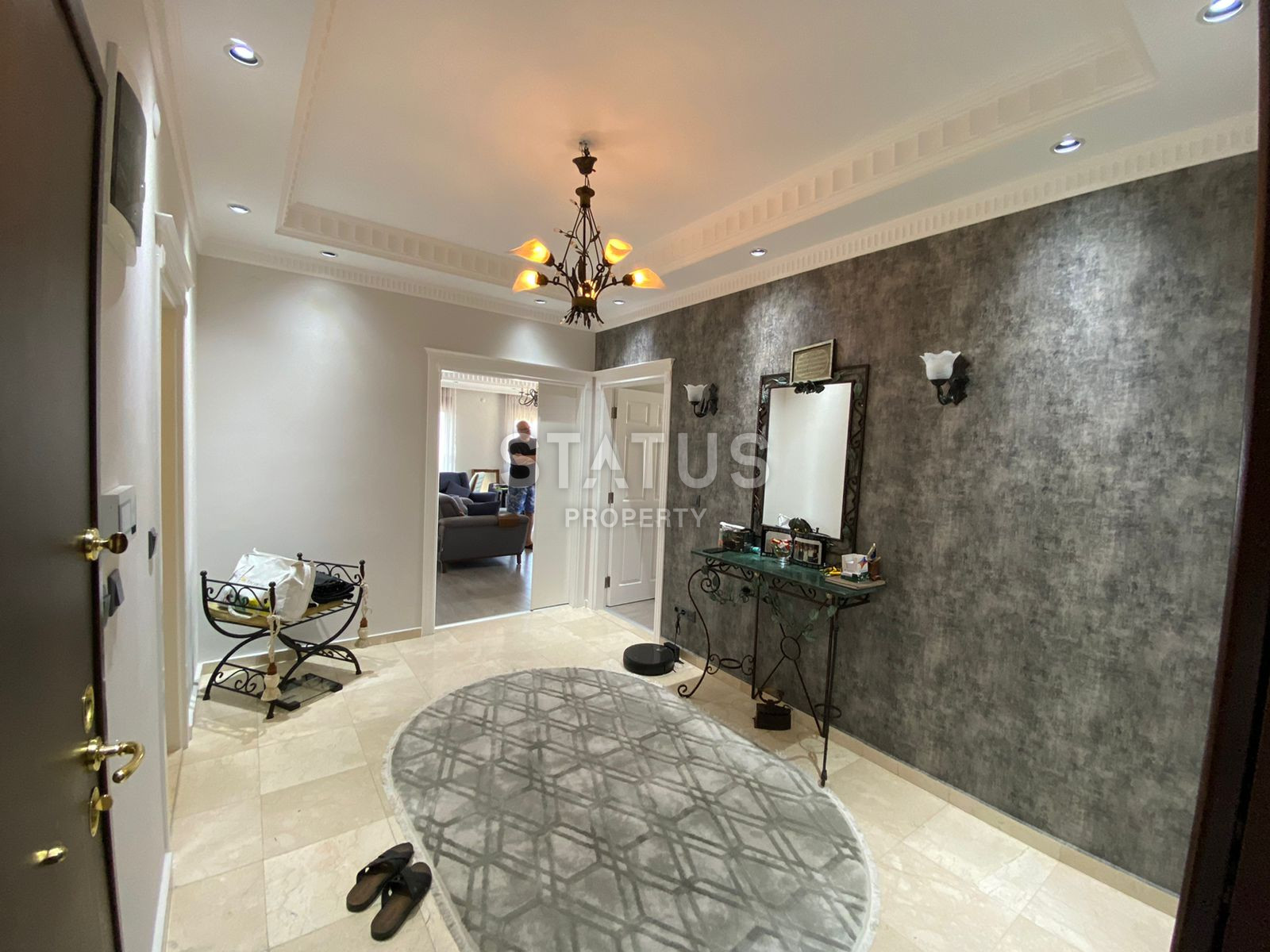 Просторные апартаменты 4+1 с видом на море в центре Алании. 250м2. фото 20