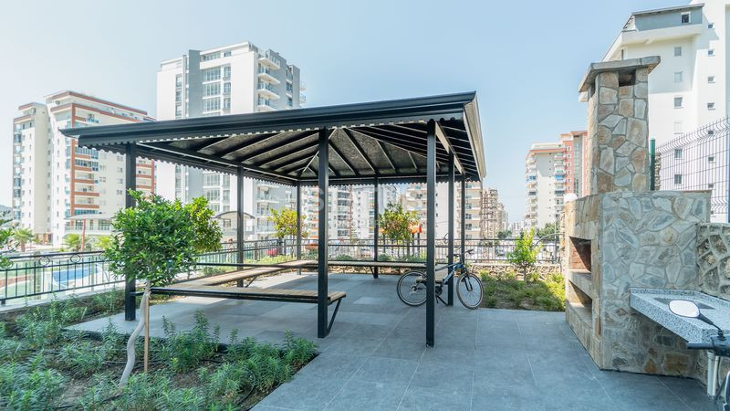 Меблированные апартаменты 1+1 в Махмутларе в комплексе премиального застройщика, 50 м2 фото 7