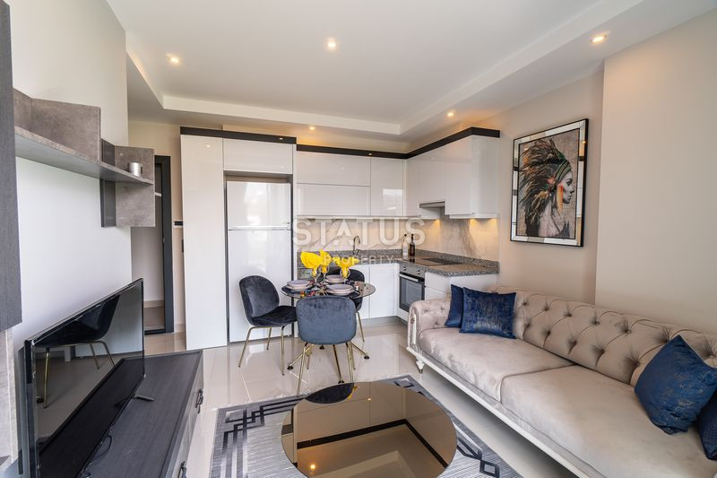 Меблированные апартаменты 1+1 в Махмутларе в комплексе премиального застройщика, 50 м2 фото 19