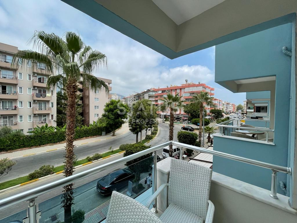 Апартаменты 2+1 в центре Алании, 250 м до пляжа Клеопатра, 80 м2 фото 11