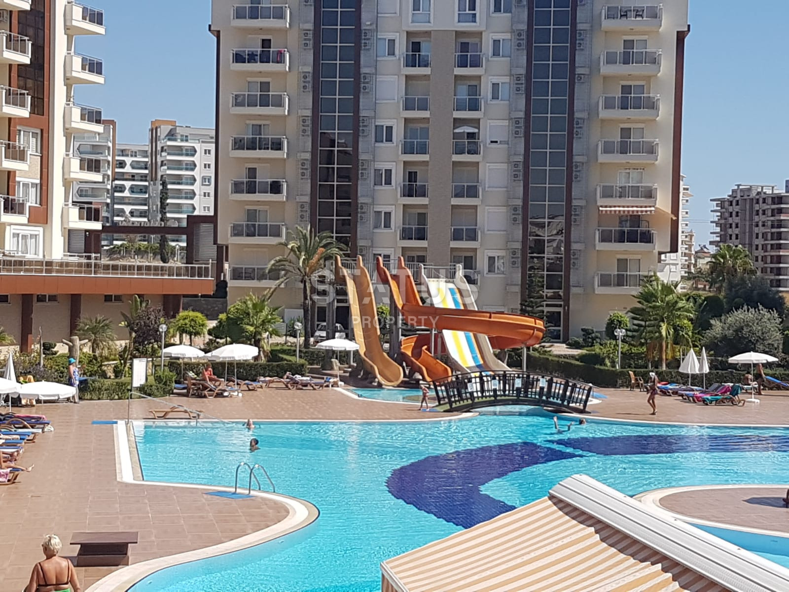 Two-room apartment with furniture in a residential complex with infrastructure in the Avsallar area. 65m2 фото 12