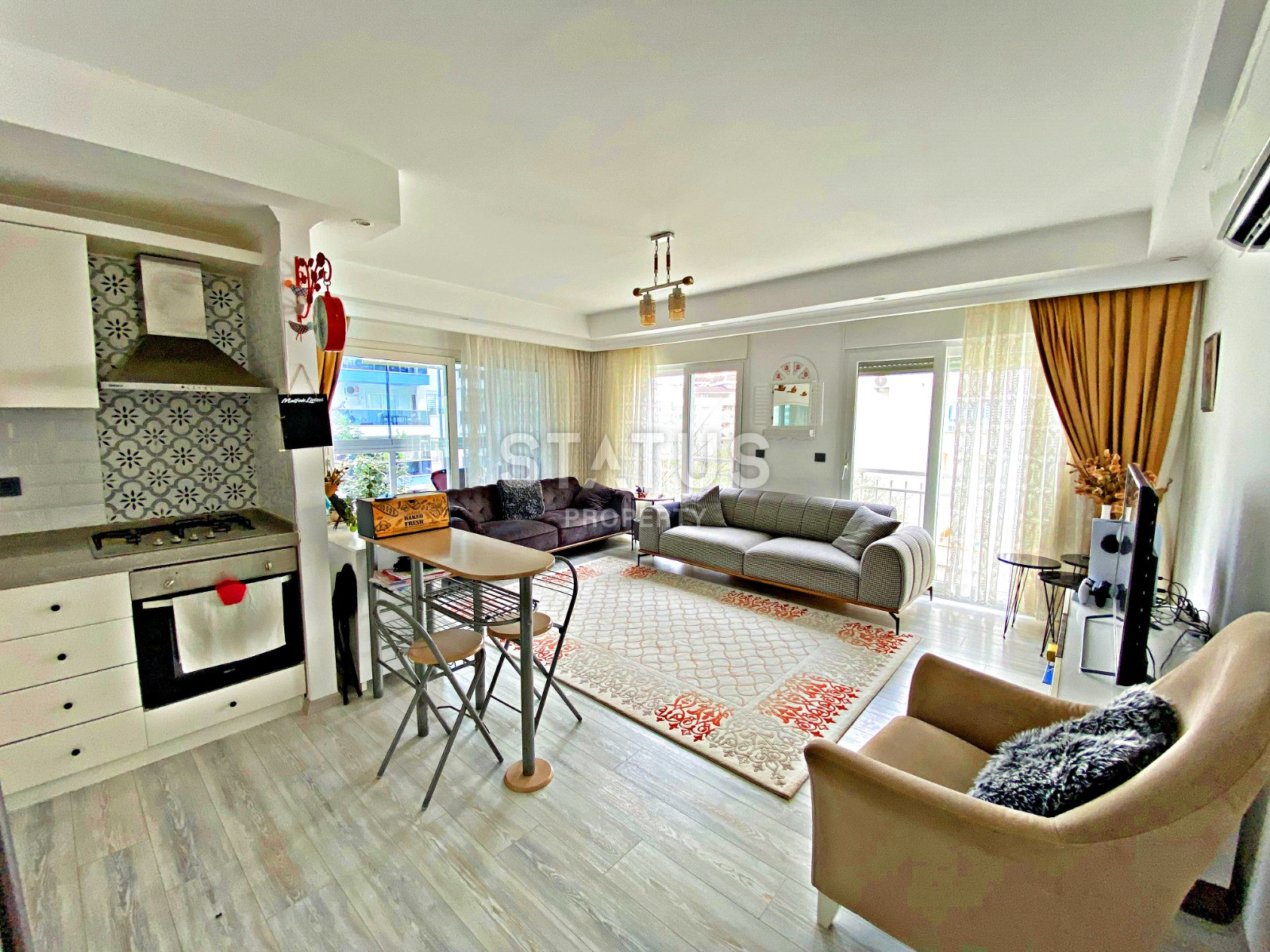 Меблированная квартира 2+1 по выгодной цене в районе ОБА. 110м2 фото 2
