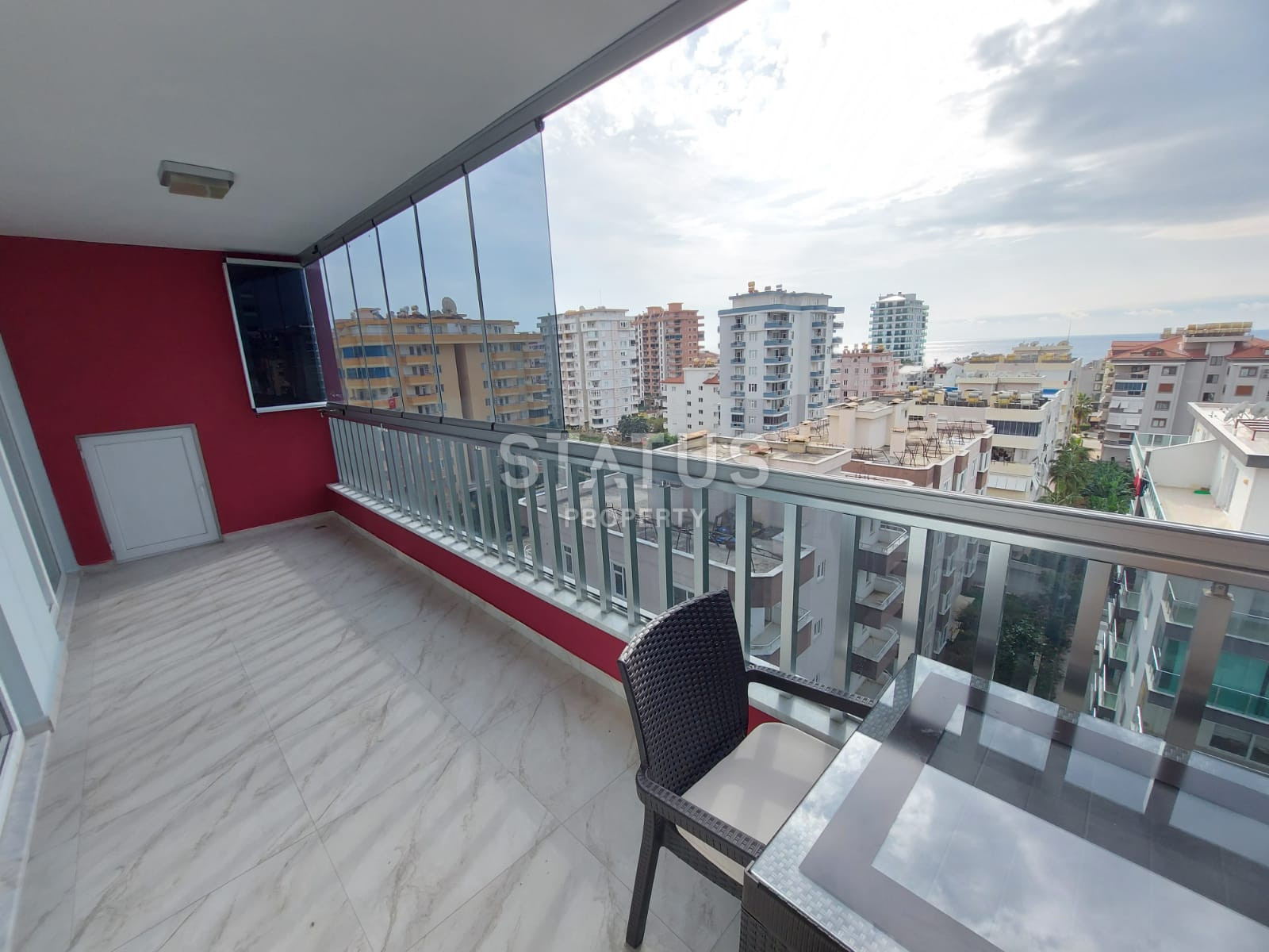 Просторная трёхкомнатная меблированная квартира с хорошей локацией в Махмутларе. 110м2 фото 9