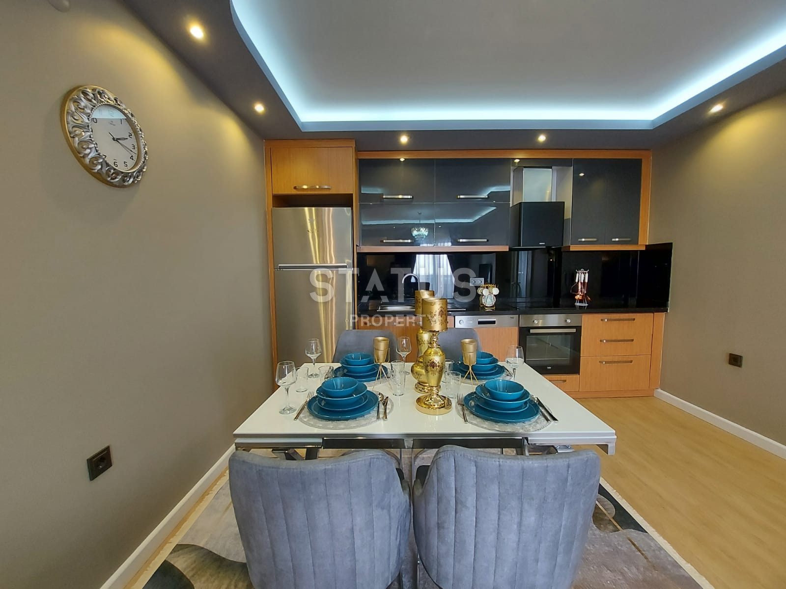 Просторная трёхкомнатная меблированная квартира с хорошей локацией в Махмутларе. 110м2 фото 20