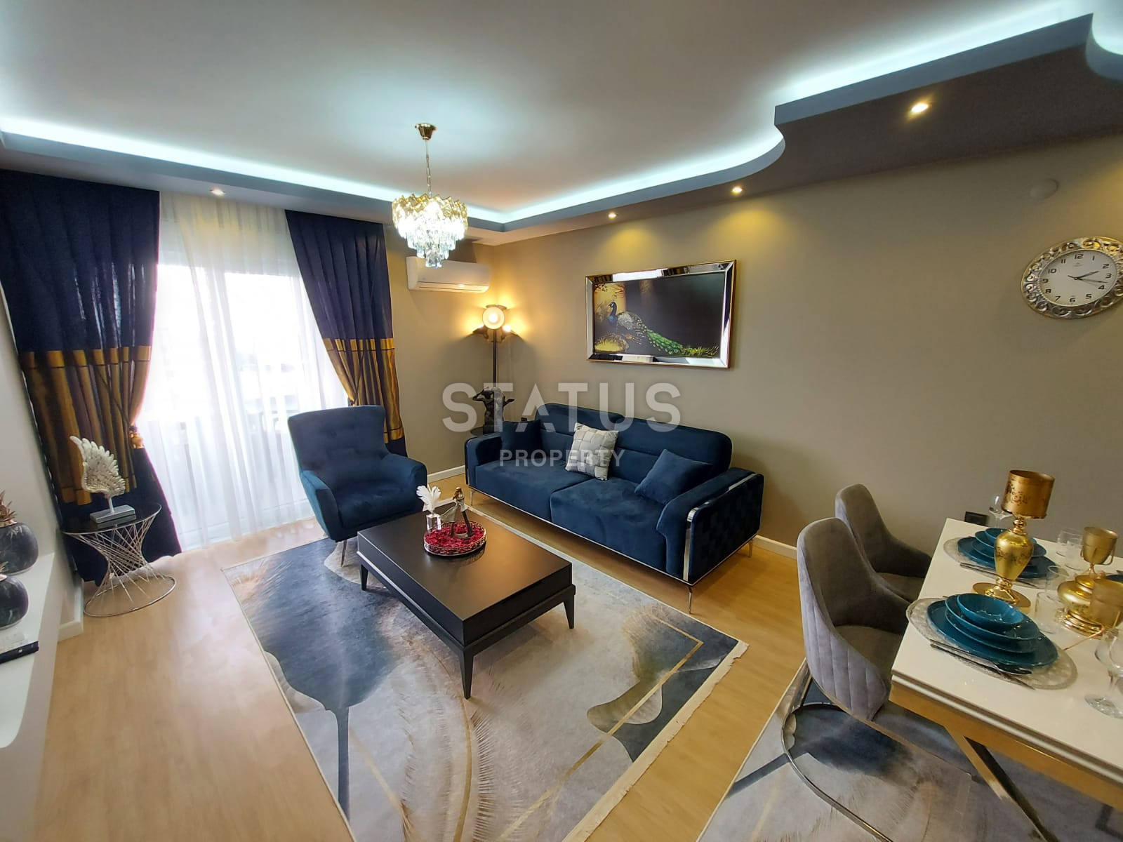 Просторная трёхкомнатная меблированная квартира с хорошей локацией в Махмутларе. 110м2 фото 23