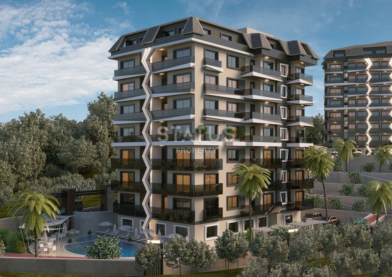 Один из лучших проектов в Авсалларе на этапе завершения. 55м2 -166м2 фото 4