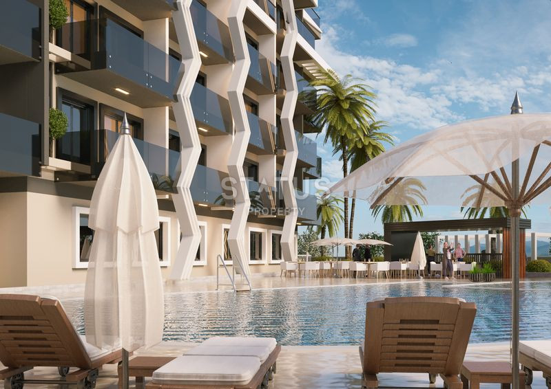 Один из лучших проектов в Авсалларе на этапе завершения. 55м2 -166м2 фото 10