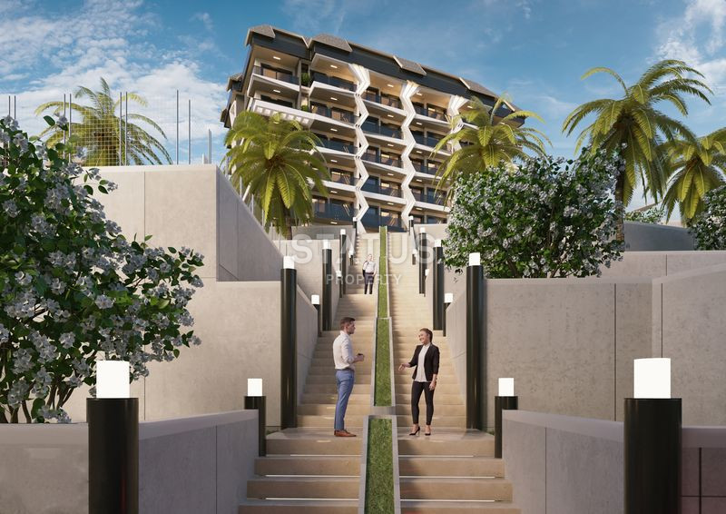 Один из лучших проектов в Авсалларе на этапе завершения. 55м2 -166м2 фото 11