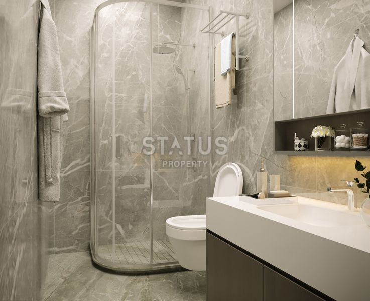 Один из лучших проектов в Авсалларе на этапе завершения. 55м2 -166м2 фото 26