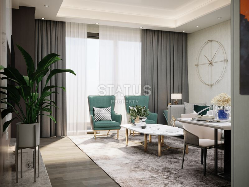 Один из лучших проектов в Авсалларе на этапе завершения. 55м2 -166м2 фото 30